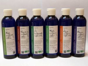 bouteilles d'hydrolats Cévenn'essences
