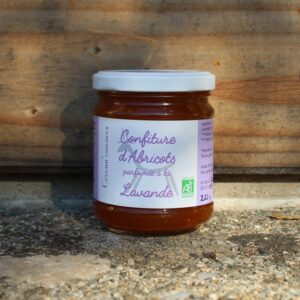 confiture abricot lavande